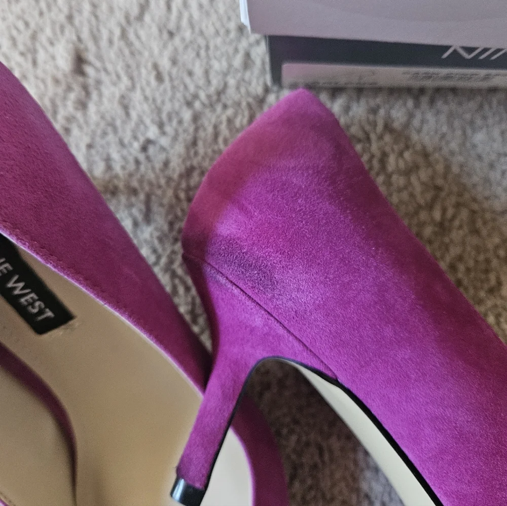 Like NEW ☆ Nine West Heels/Shoes, Size 6, CUTE! - Picture 4 of 5